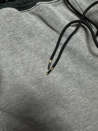 Grey Nike AIR Cotton Fleece Suit Oversize Drill Track Suit