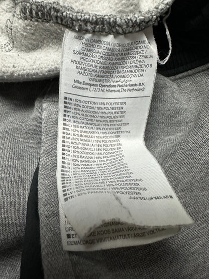Grey Nike AIR Cotton Fleece Suit Oversize Drill Track Suit