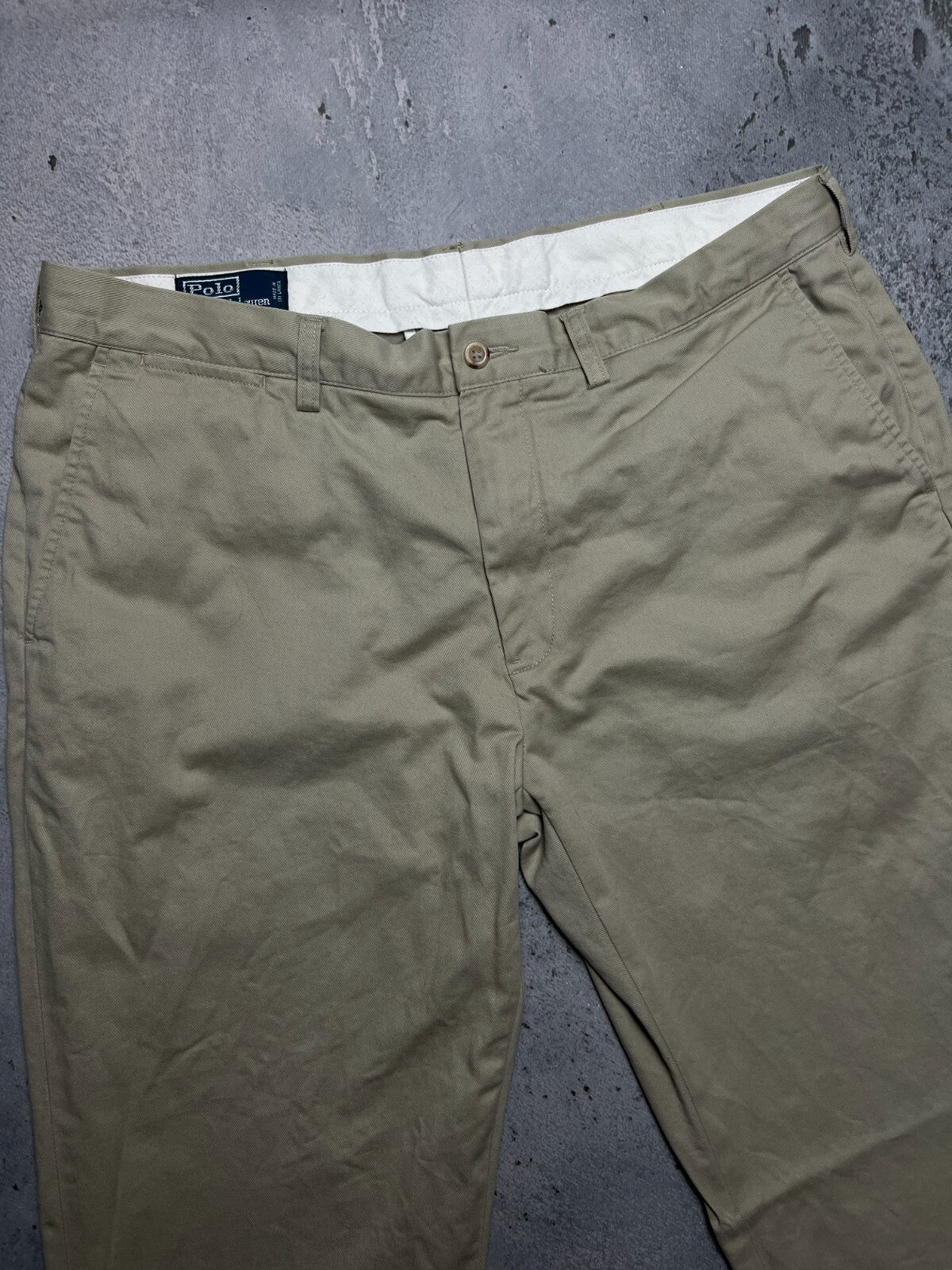 Polo Ralph Lauren Men's Beige Chino Pants Slim Fit 38x32