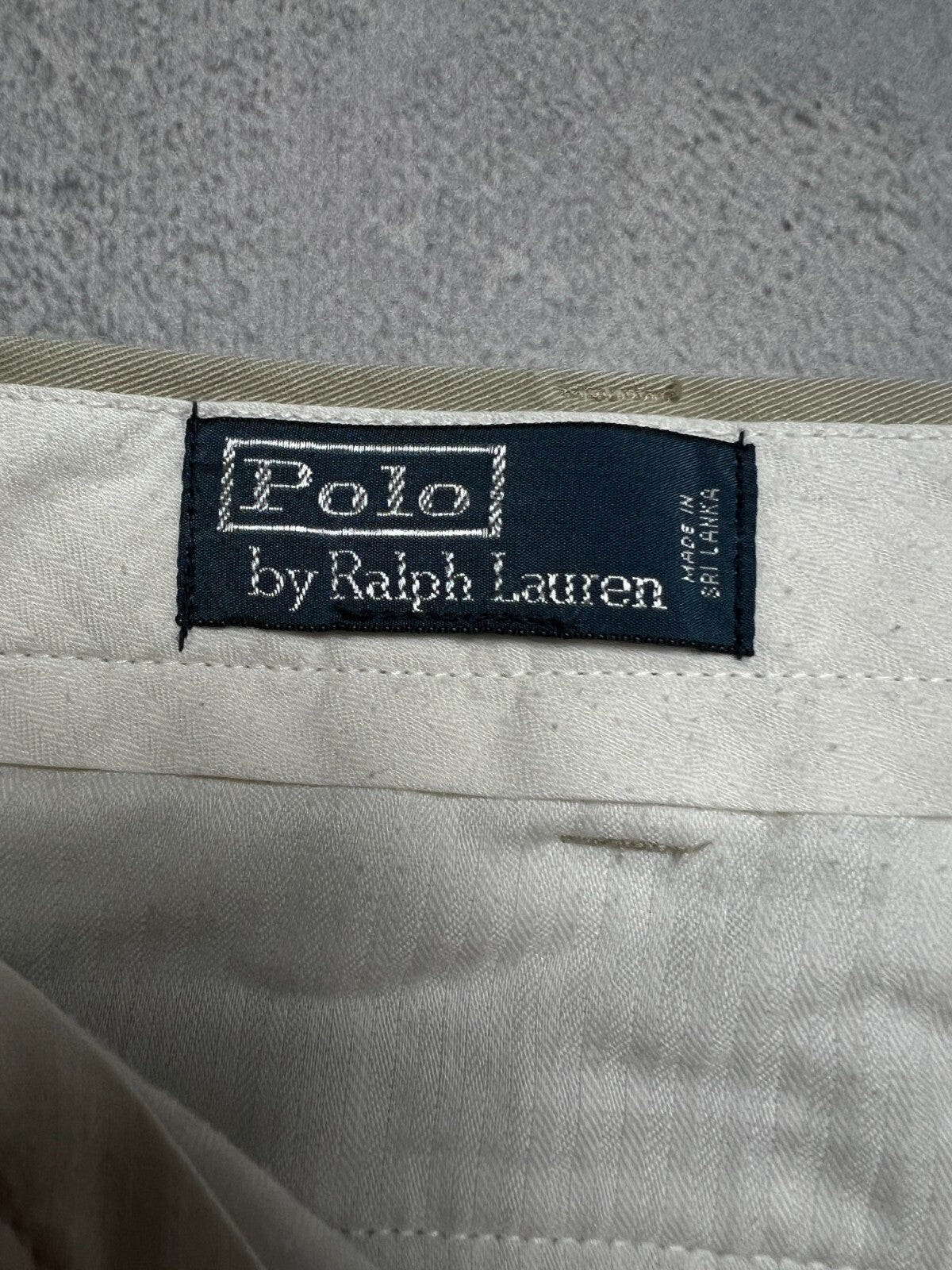 Polo Ralph Lauren Men's Beige Chino Pants Slim Fit 38x32