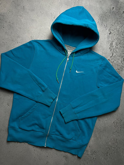 Nike Vintage Zipper Jacket central swoosh logo y2k 90s