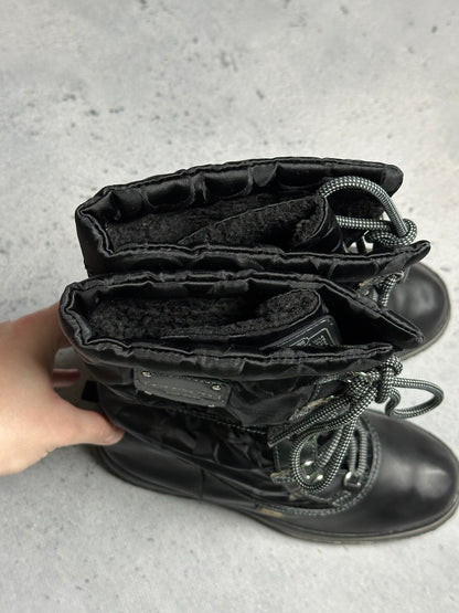 Coach Shaine Signature Winter Snow Monogram Boots y2k