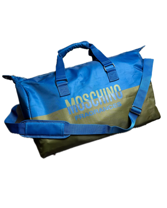 Moschino Fragrances Travel Bag Sports Bag rare lux Item