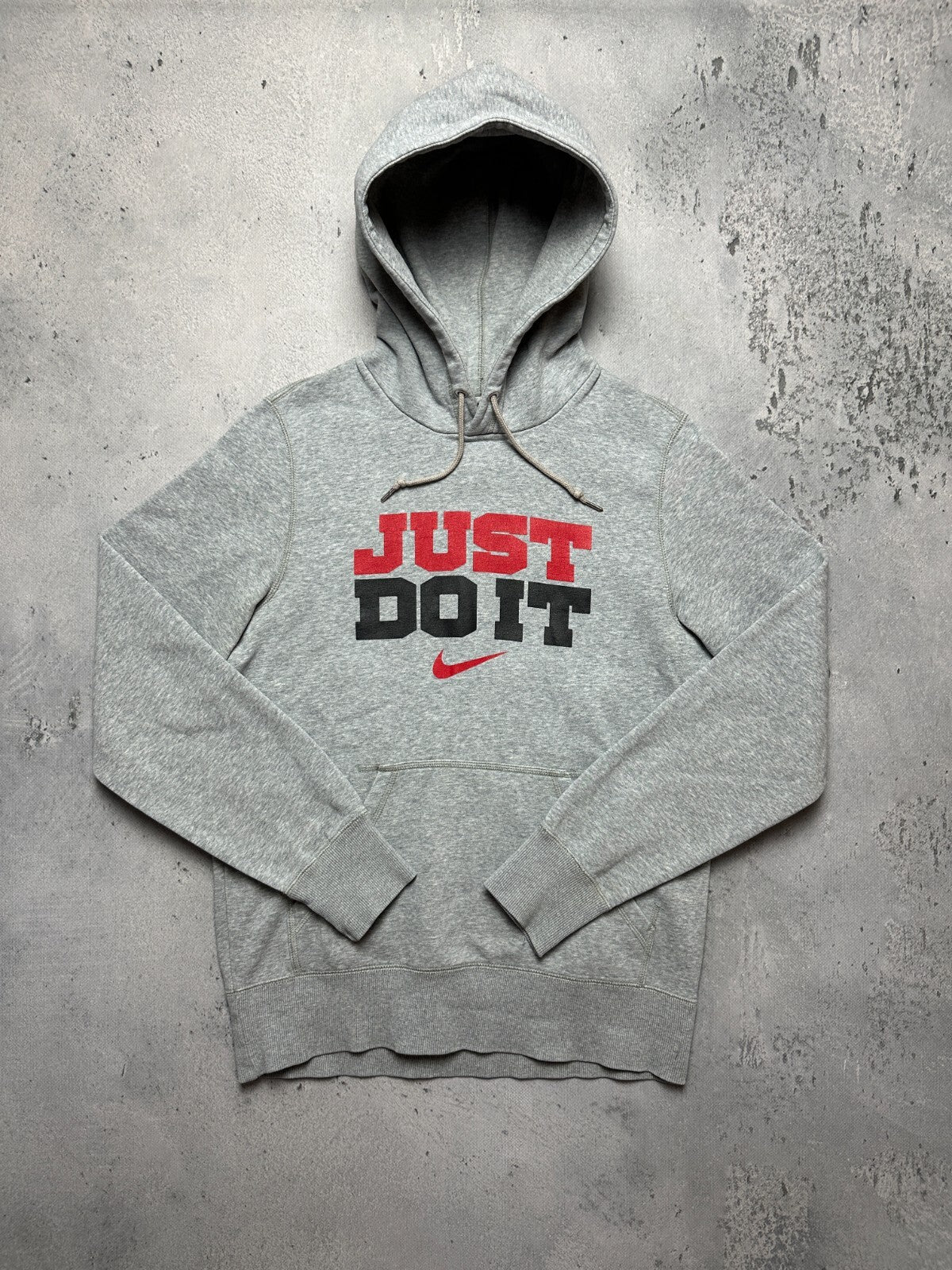 Vintage Hoodie Nike Center Logo Swoosh y2k USA 00s Hype Boxy