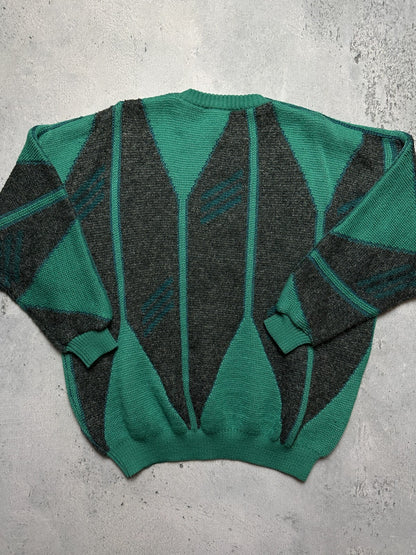 Vintage Marc Cain Wool Sweater Knitted Made In West Germany
