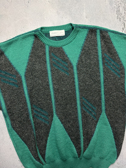 Vintage Marc Cain Wool Sweater Knitted Made In West Germany