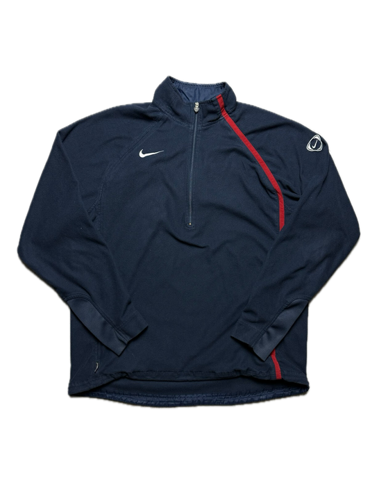 Nike Therma-Fit Total 90 Vintage Half-Zip center swoosh logo