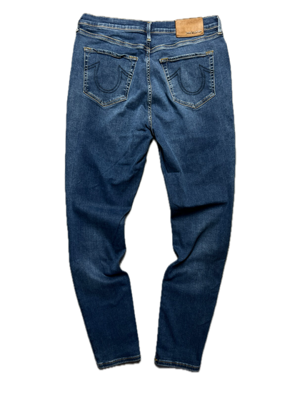 Vintage True Religion Studded Highrise Halle Denim Jeans y2k