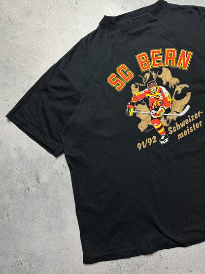 SC Bern 1991/1992 Ice Hockey Jersey Shirt Maillot Trikot Tee