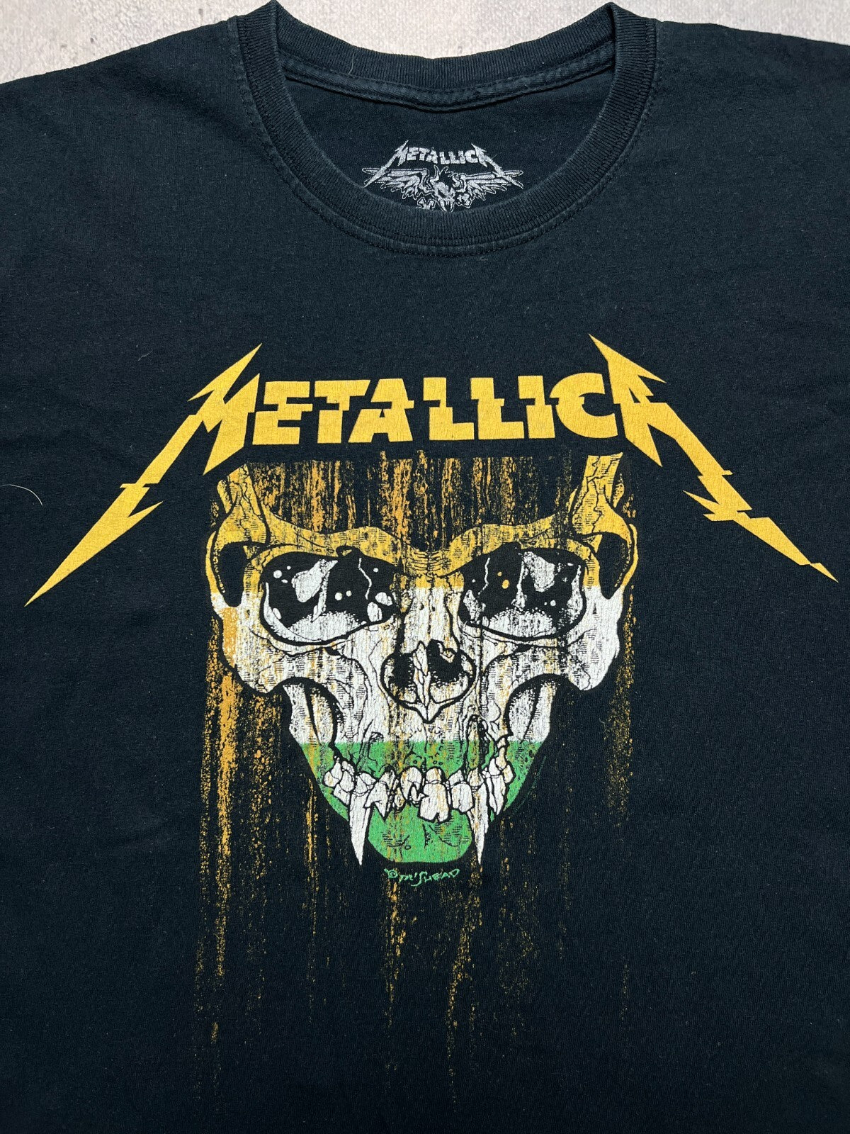 Metallica World Wired Band Graphic Tour Hard Rock Stadium