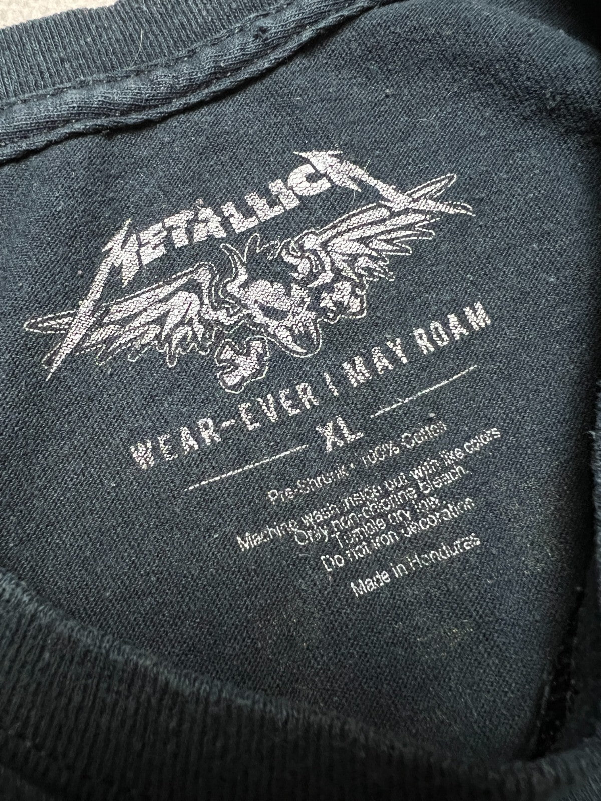 Metallica World Wired Band Graphic Tour Hard Rock Stadium