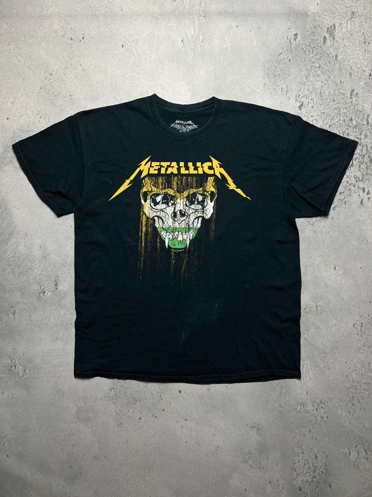 Metallica World Wired Band Graphic Tour Hard Rock Stadium