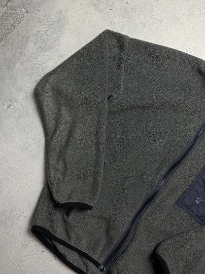 Rare Half Zip Full Zip-Up Jack Wolfskin Polartec Ski Fleece Winter Jacket