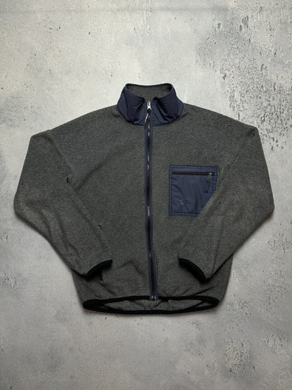 Rare Half Zip Full Zip-Up Jack Wolfskin Polartec Ski Fleece Winter Jacket