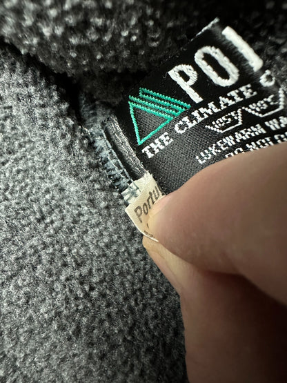 Rare Half Zip Full Zip-Up Jack Wolfskin Polartec Ski Fleece Winter Jacket